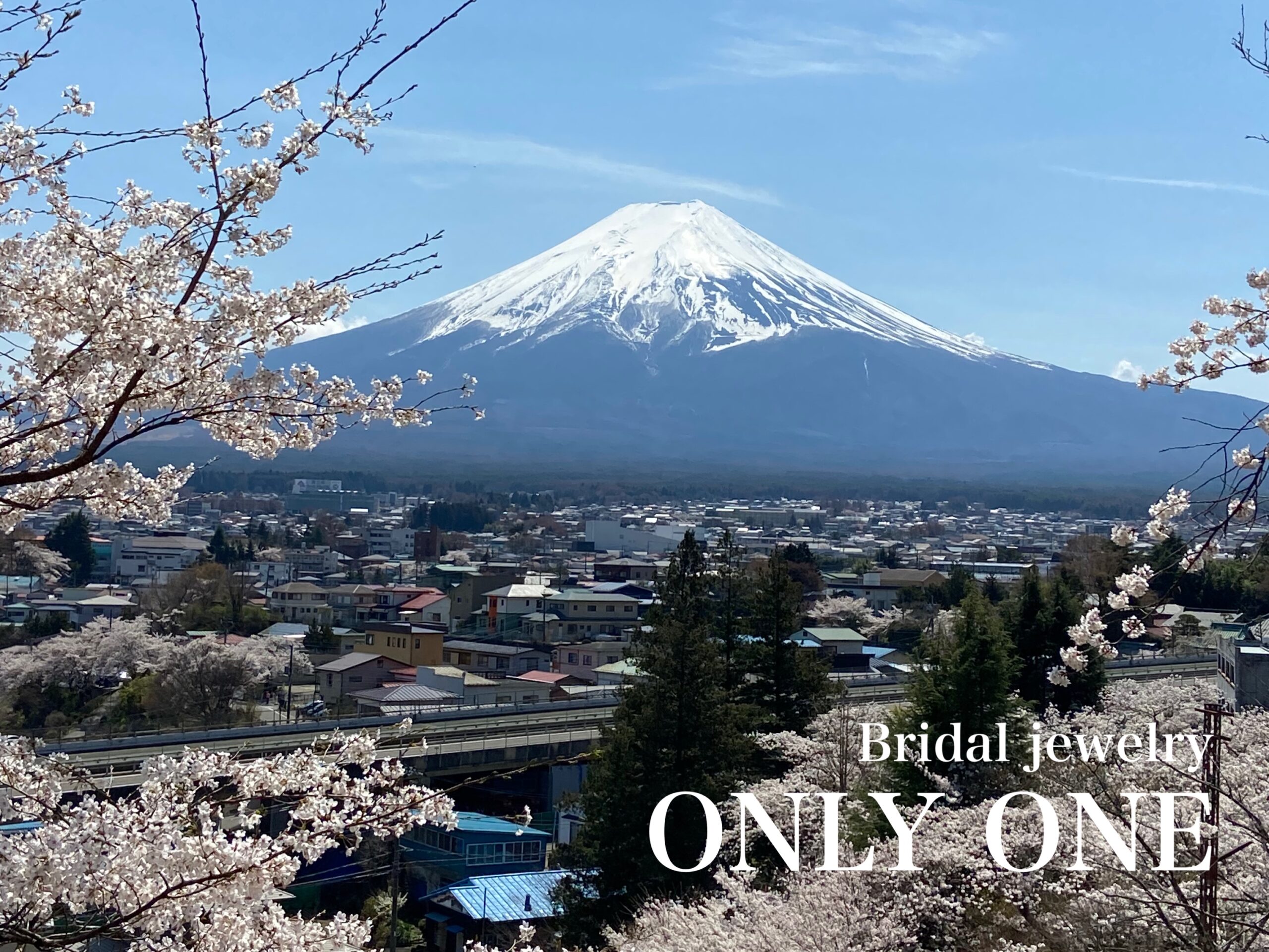 【山梨結婚指】お花見ツーリング/新倉山浅間公園