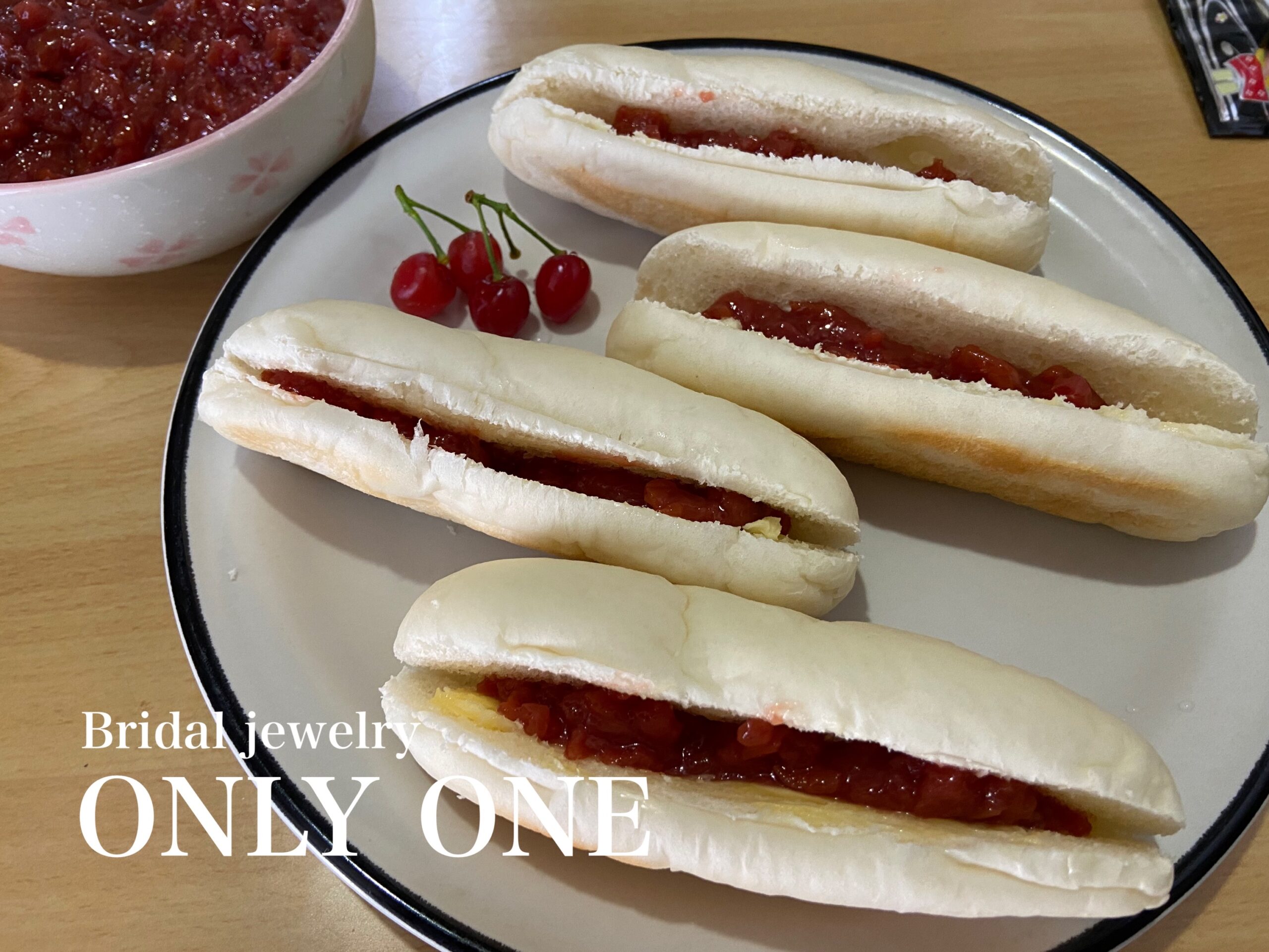 【山梨結婚指輪】さくらんぼジャムサンド