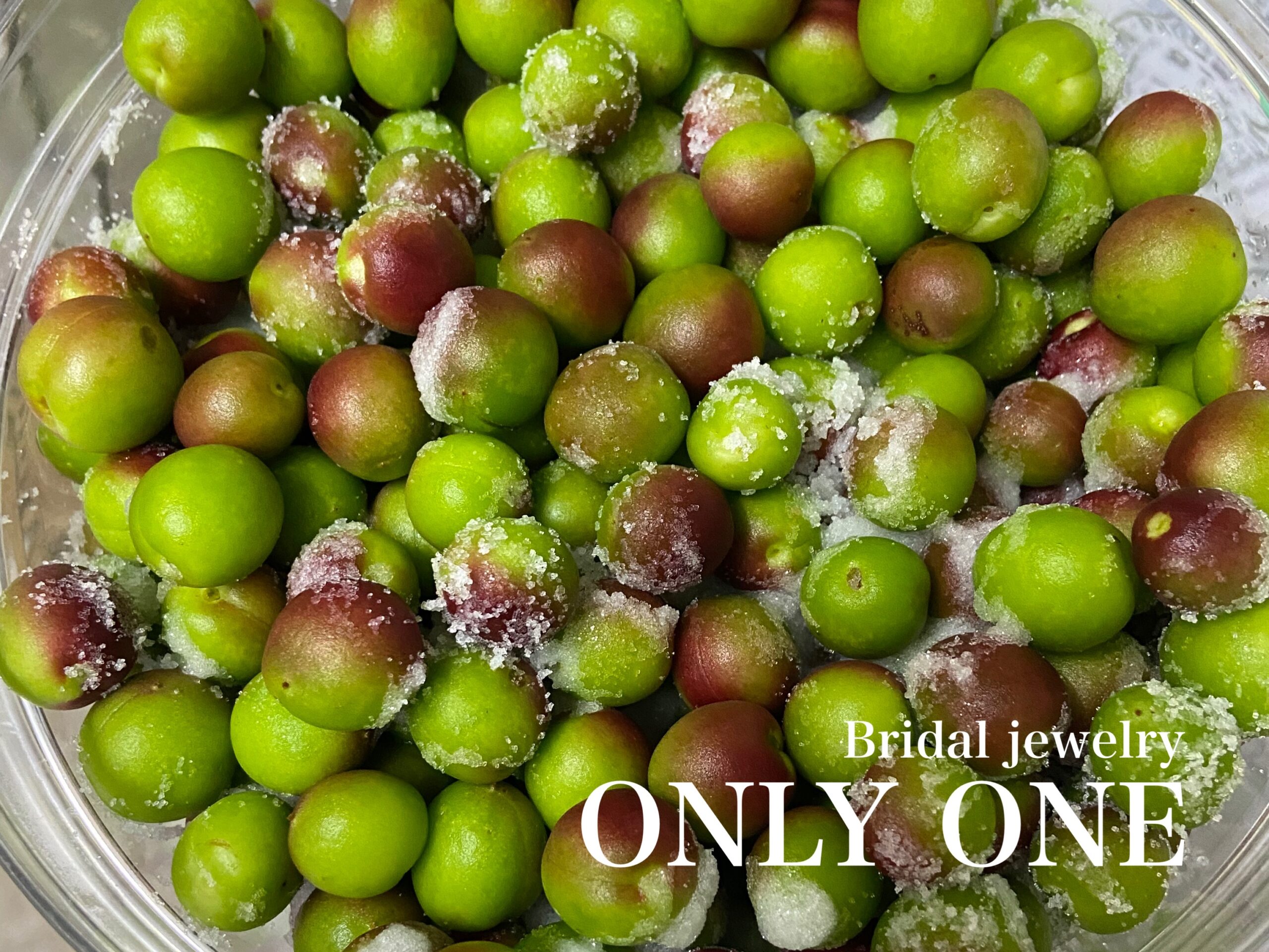 【山梨結婚指輪】甲州小梅/塩漬け