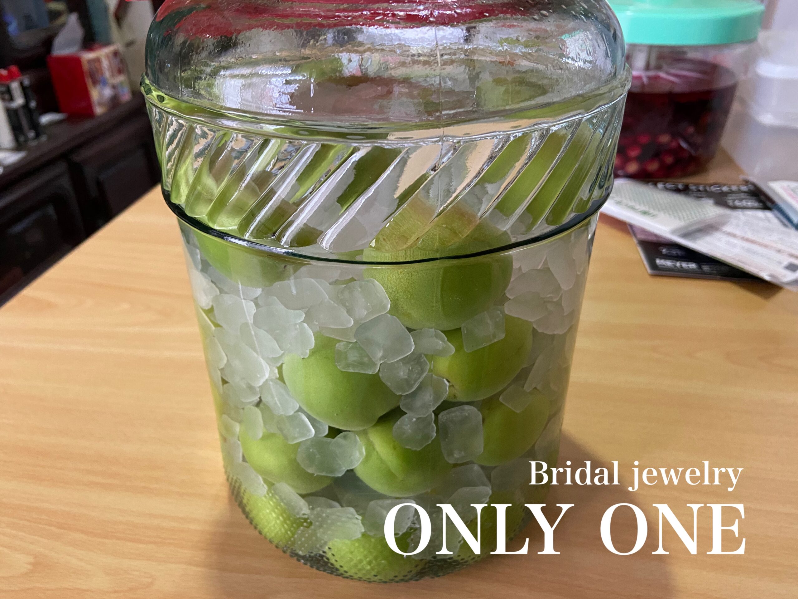 【山梨結婚指輪】白加賀梅酒