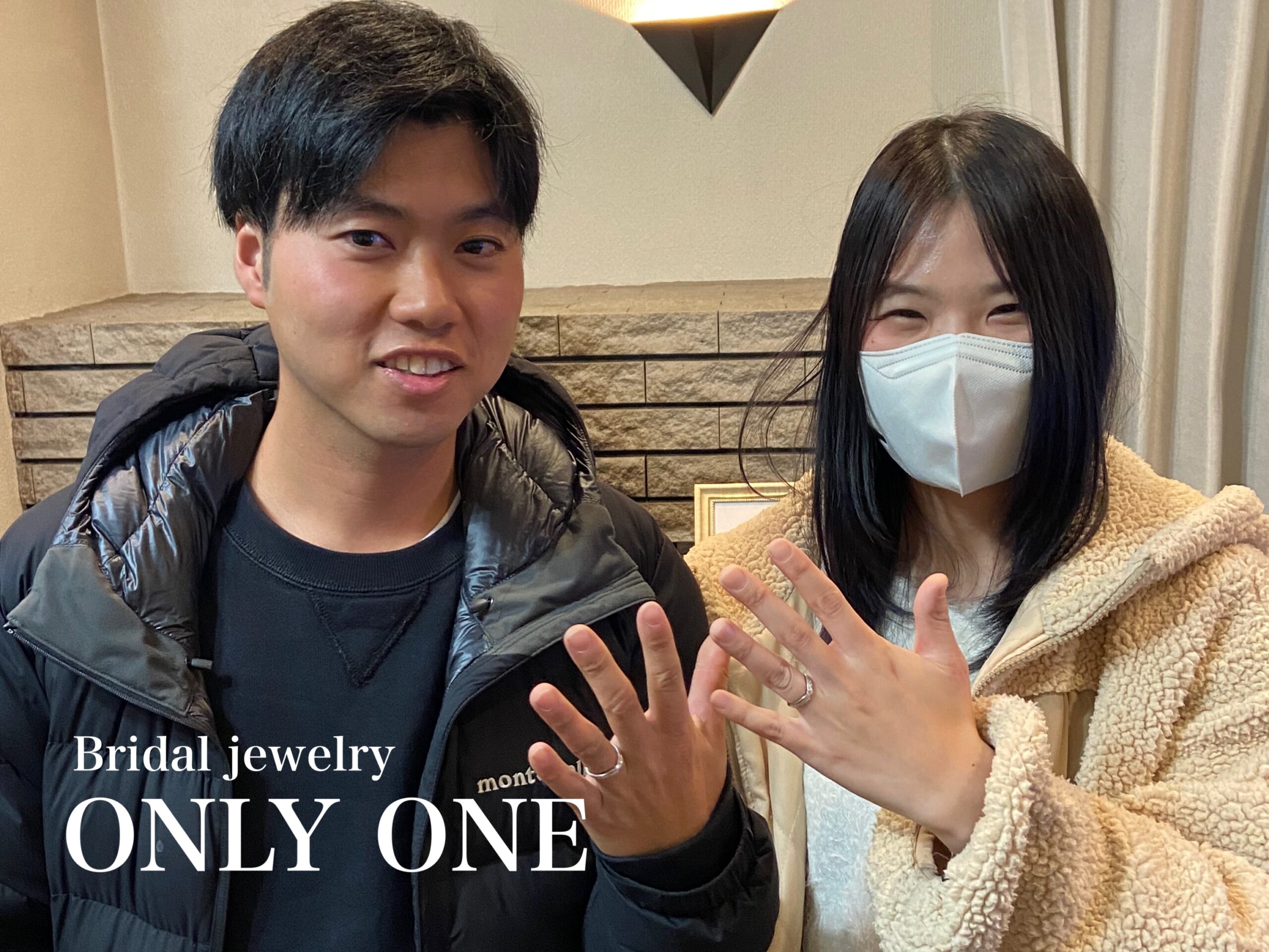 【山梨】オーダーメイド結婚指輪受け渡し