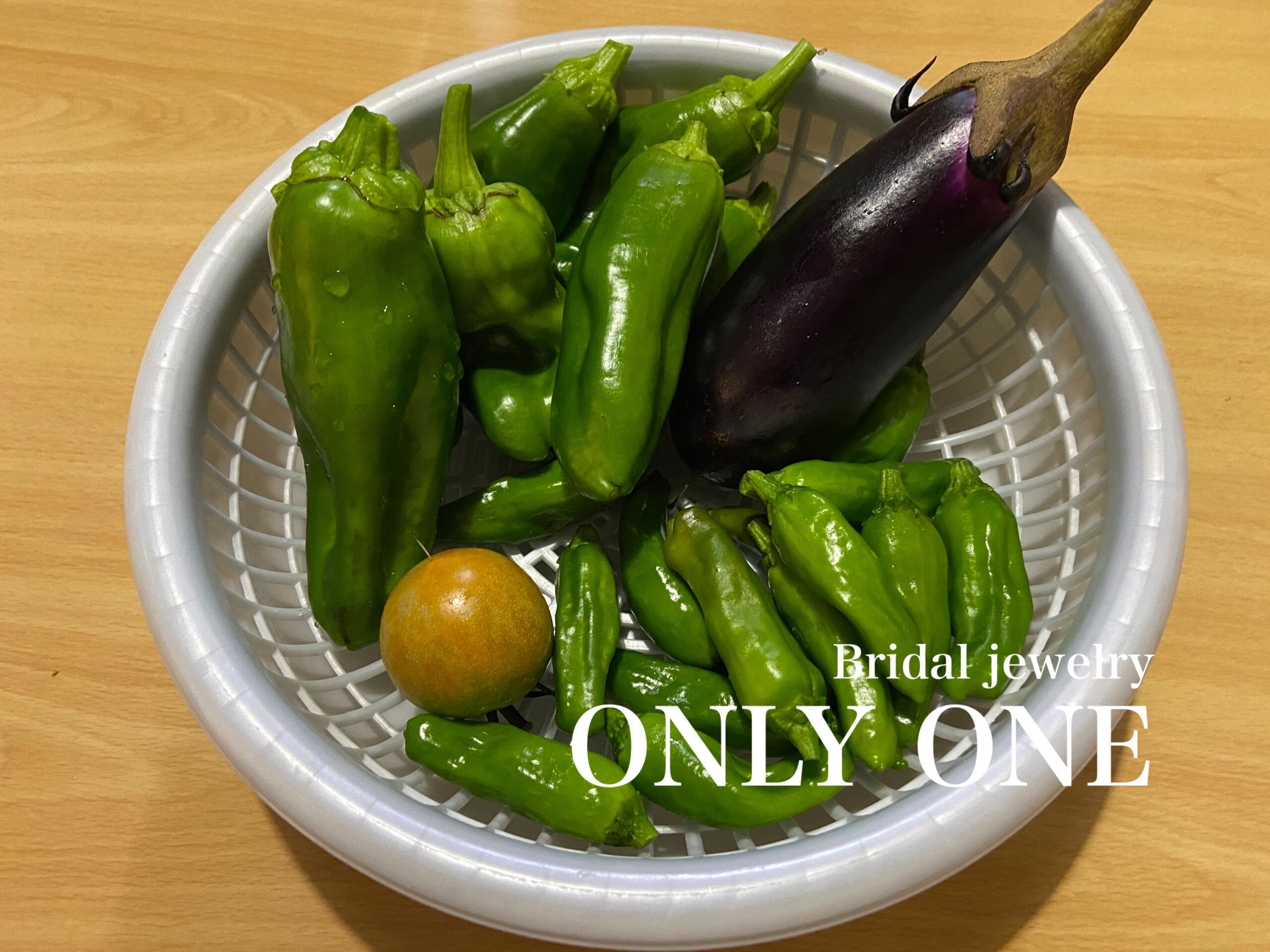 【山梨結婚指輪】10月10日家庭菜園収穫